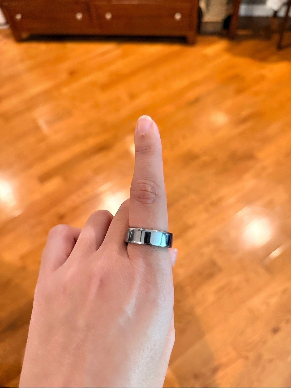 Oura Ring Series 4 Silver Smart Ring